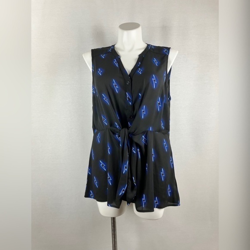 Torrid Peplum Georgette Sleeveless Top
